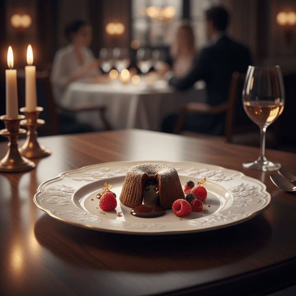 Solecasa Off-White Round Ceramic Dessert Plate with Gold Rim - 8.5 Inch - Image 3