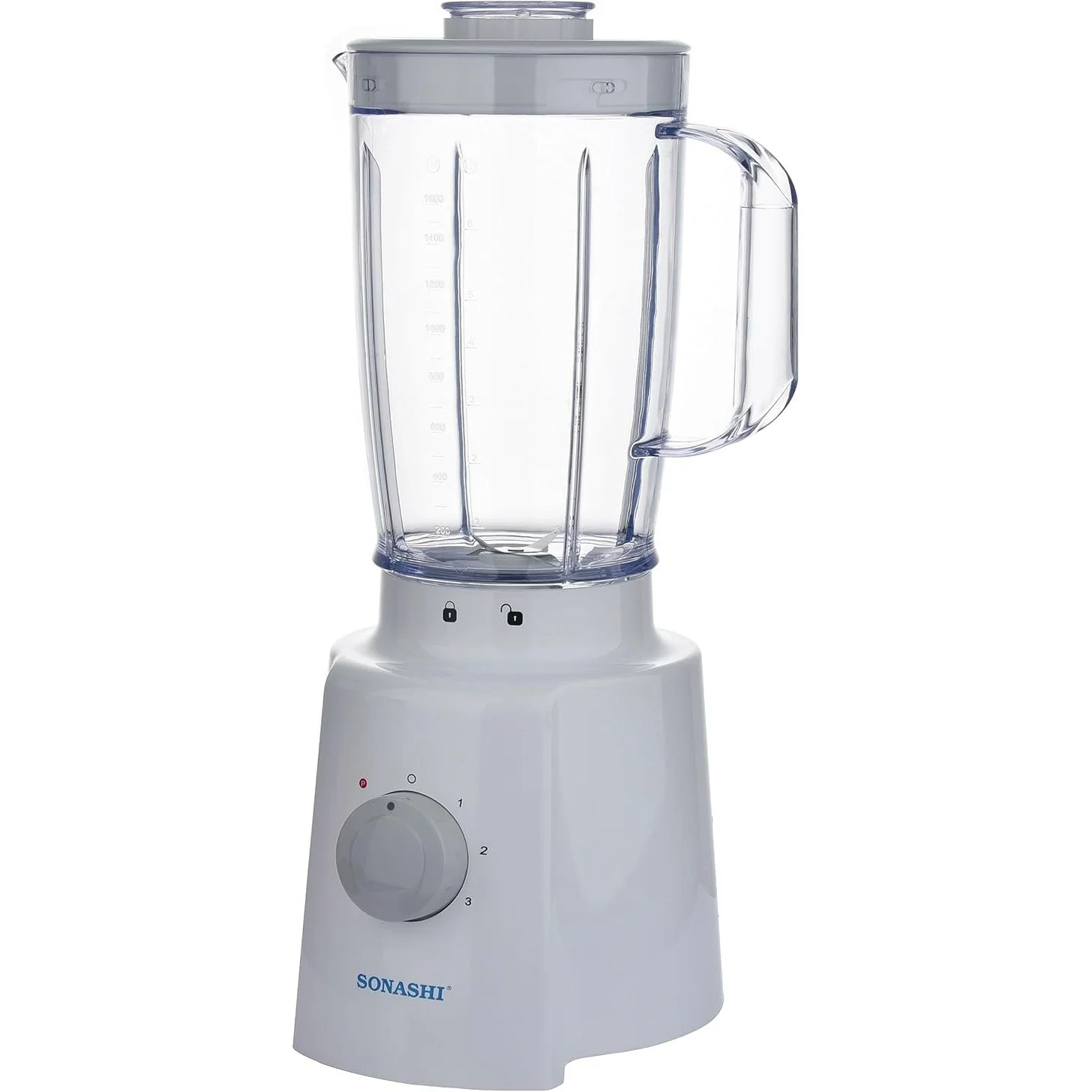 SONASHI 3 in 1 Blender SB-133 Ð 3 Speed, 650W Countertop Blender Mixer Grinder with Overheating Protection, 1.5L Unbreakable Jar, Mincing Cup, Grinding Cup | Kitchen Appliances - Image 5