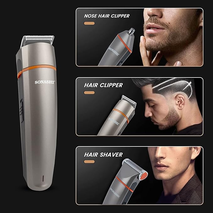 SONASHI 7 in 1 Rechargeable Hair Clipper Set- SHC-1014U - Image 3