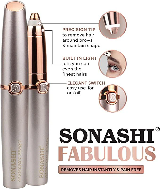 SONASHI Hair Remover Perfect for Eyebrows- SLD-823 - Image 2