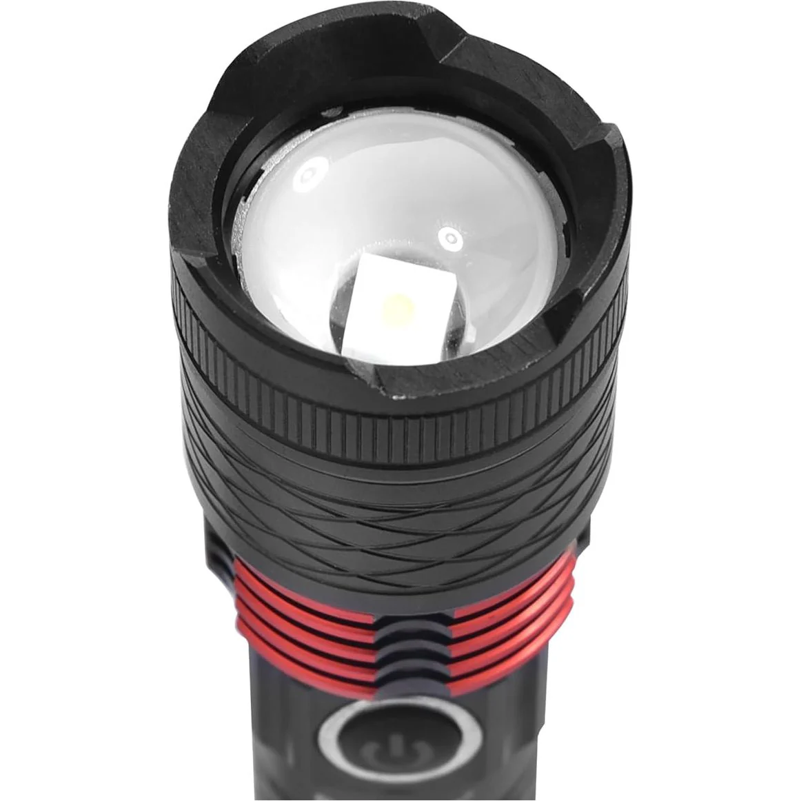 Sonashi Rechargeable LED Torch SLT-601 Black - Image 3