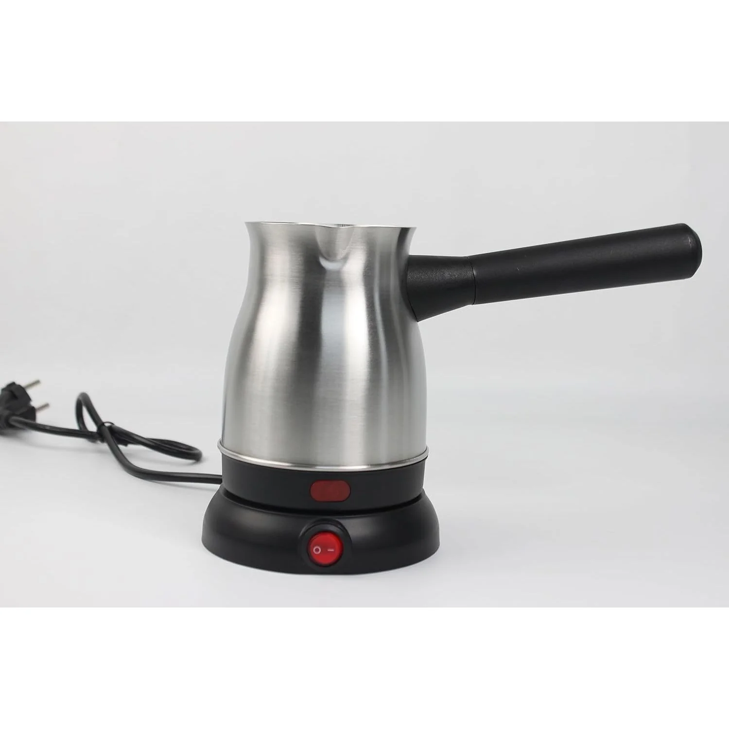 Sonashi Turkish Coffee Maker with 80ml Jar - 360-Degree Cordless Base with Removable Handle | Auto Shut Off Feature STCM-4972 - Image 4