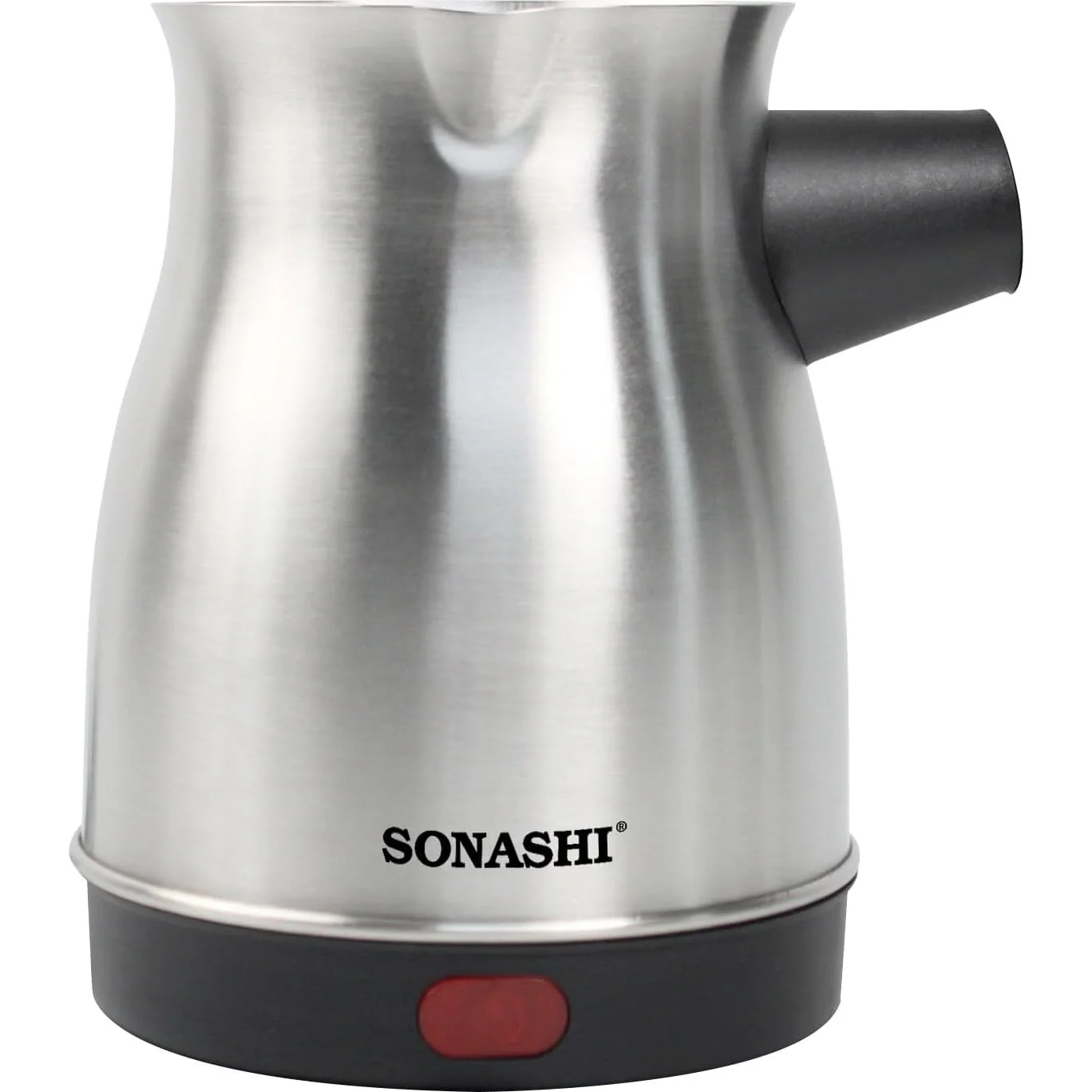 Sonashi Turkish Coffee Maker with 80ml Jar - 360-Degree Cordless Base with Removable Handle | Auto Shut Off Feature STCM-4972 - Image 6