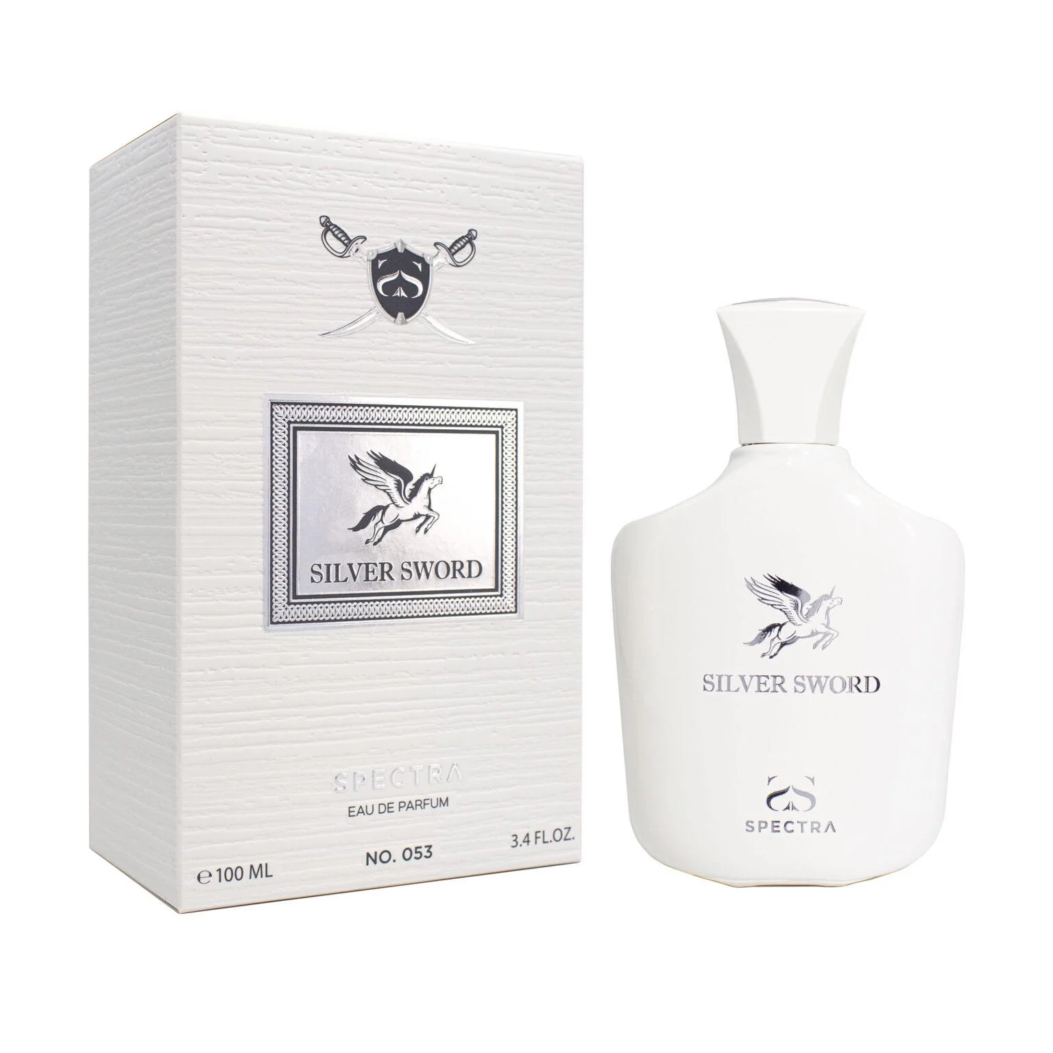 Spectra Silver Sword Eau de Parfum – Green Citrus & Tea-Inspired Fragrance for Men, 100ml