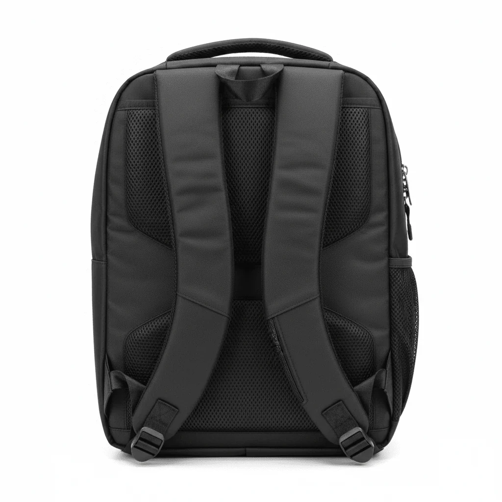 Speed Classic Black Polyester Laptop Backpack 45 x 30 cm – Durable Business Backpack with Spacious Laptop Storage - Image 3