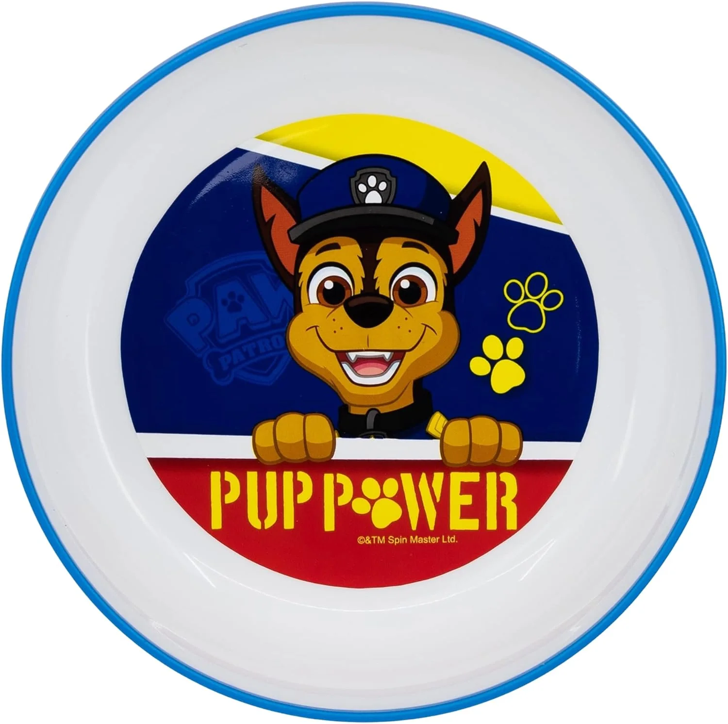 Stor Non-Slip Plastic Bicolor Premium Bowl Paw Patrol Pup Power  6" - Image 2