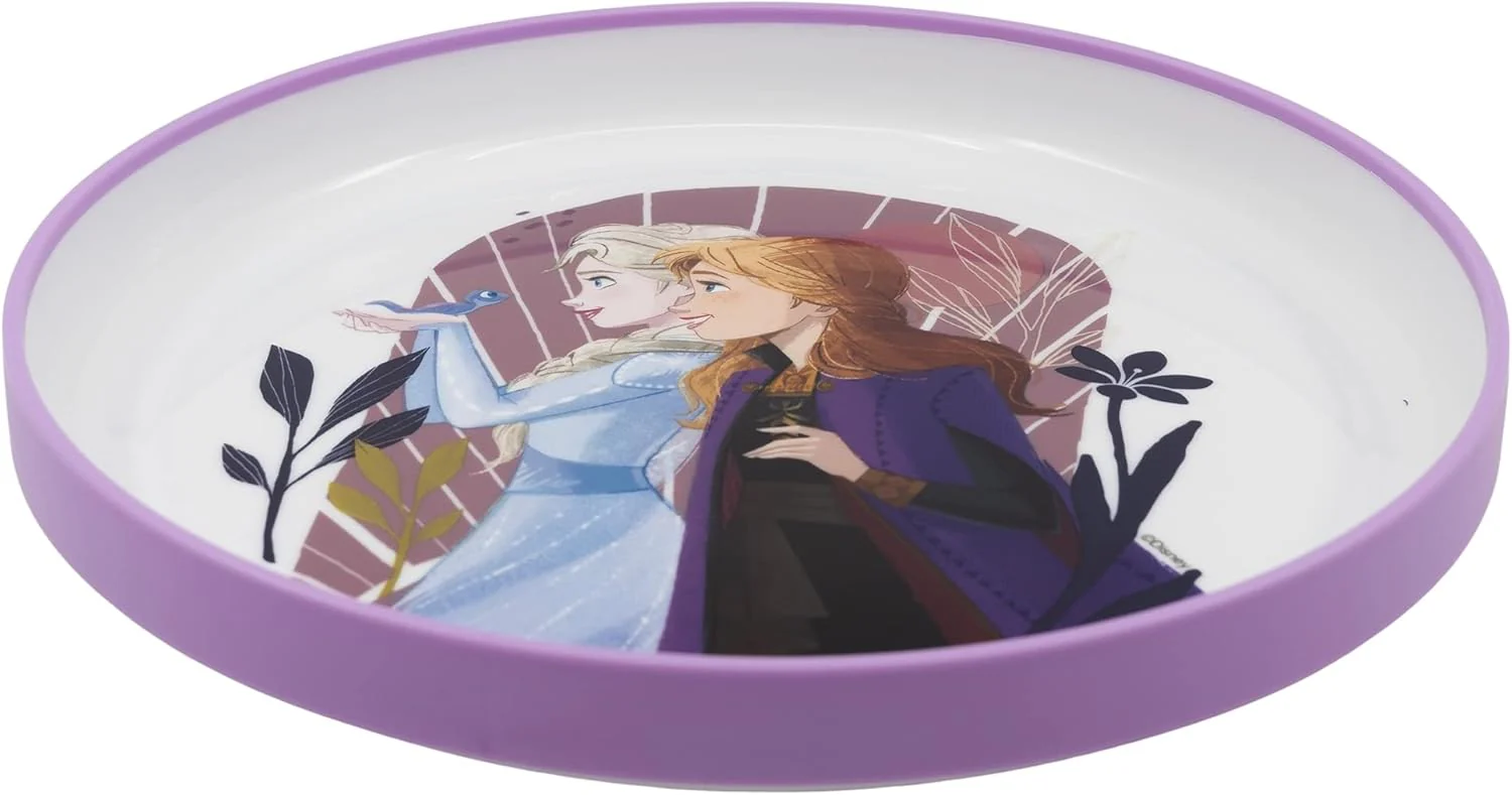 Stor Non-Slip Plastic Bicolor Premium Plate Frozen 20cm - Image 2