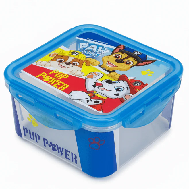 Stor Paw Patrol Plastic Food Container Blue 730ml Kids Lunch Box Snack Storage Container