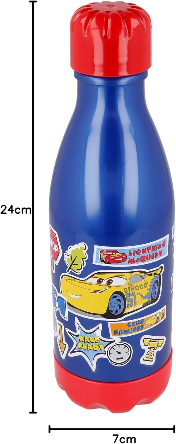 Stor Plastic Daily Water Bottle 560ml, Cars Series - Image 2