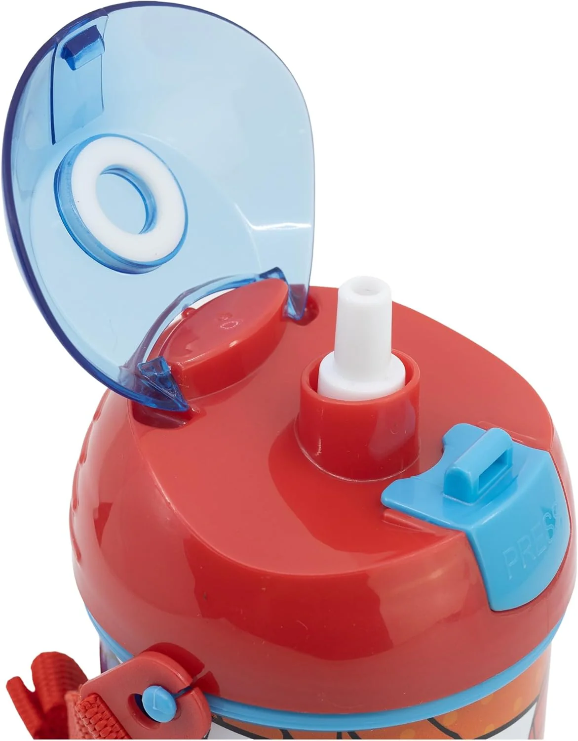Stor Plastic Pop Up Canteen/Water Bottle 450ml, Spiderman Battle Series - Image 3