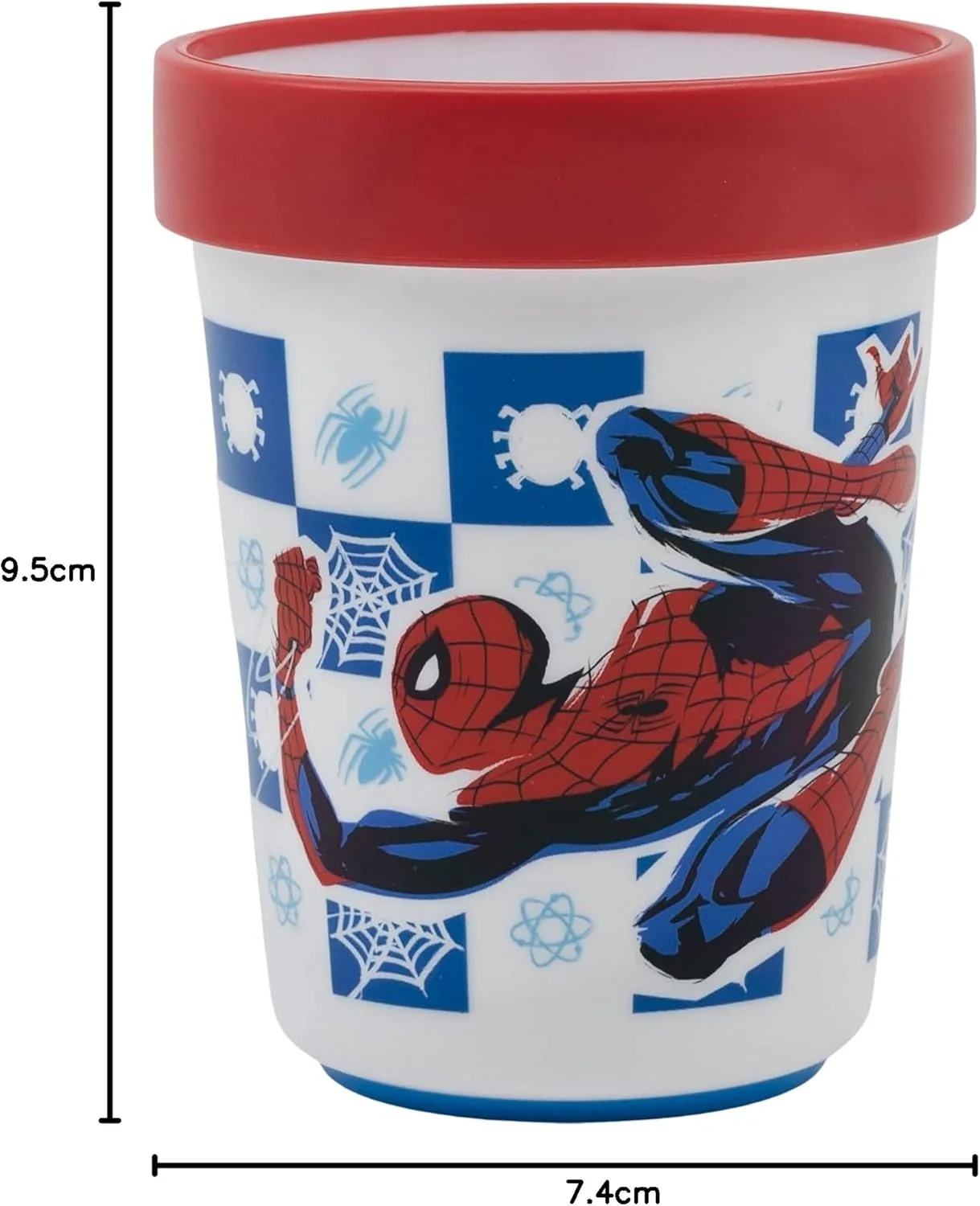 Stor Spiderman Non-Slip Premium Plastic Tumbler 250ml - Image 2
