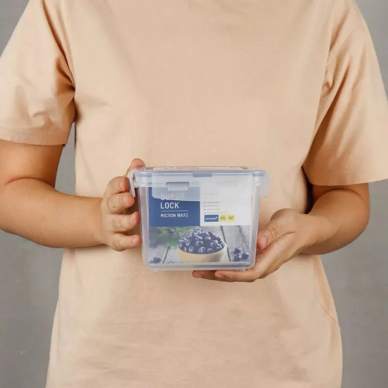 SUPER LOCK Air-Tight Food Container 800ml, 10.4cm*15.5cm*11.1cm - Image 6