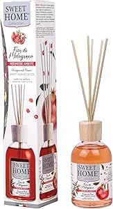 Sweet Home Ambient Fragrance Reed Diffuser, Pomegranate Flowers - 100ml, Long-Lasting Home Fragrance, Elegant Design, Ideal for Living Rooms, Bedrooms, and Gifting, Made In Italy. - Image 5