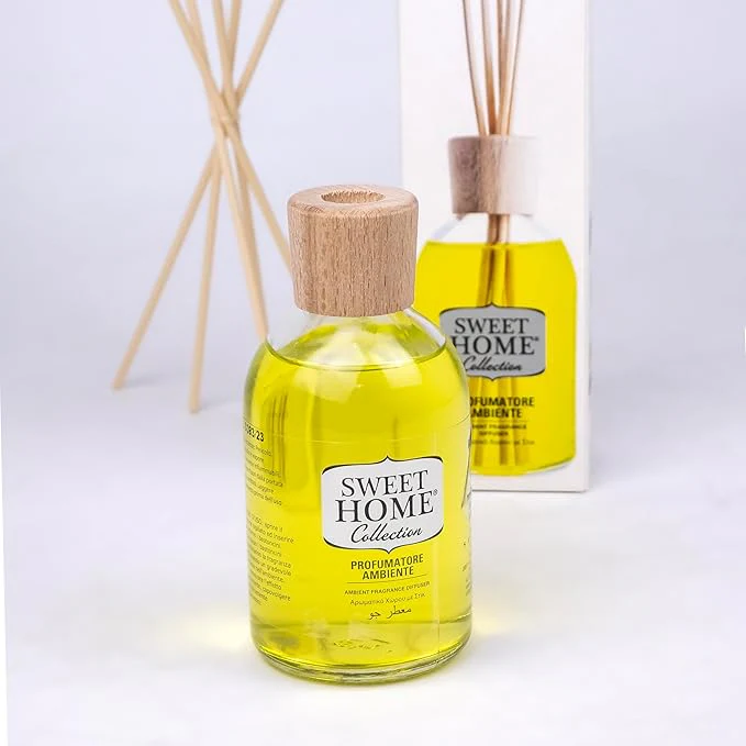 Sweet Home Collection Ambient Fragrance 100ml Cedar Wood & Spices Reed Diffuser, Made In Italy. - Image 3