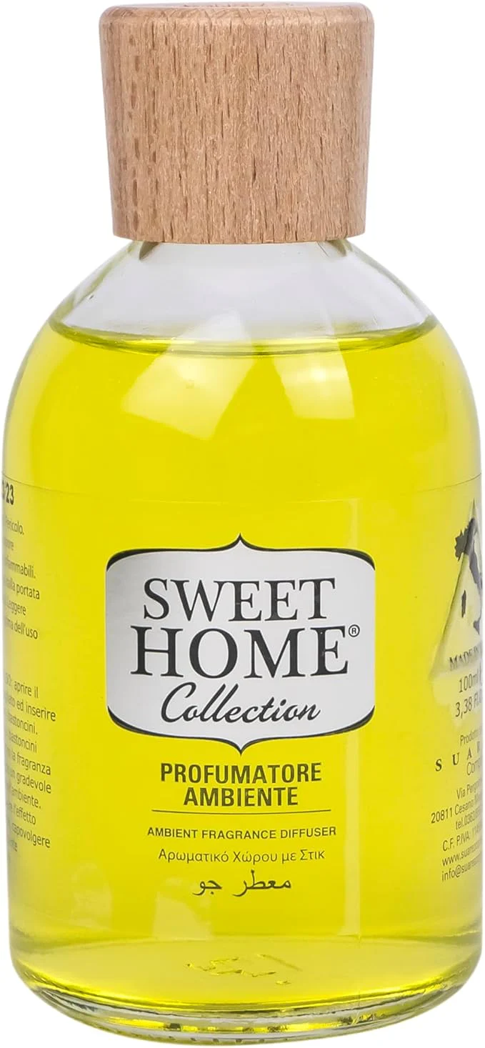 Sweet Home Collection Ambient Fragrance 100ml Cedar Wood & Spices Reed Diffuser, Made In Italy. - Image 4