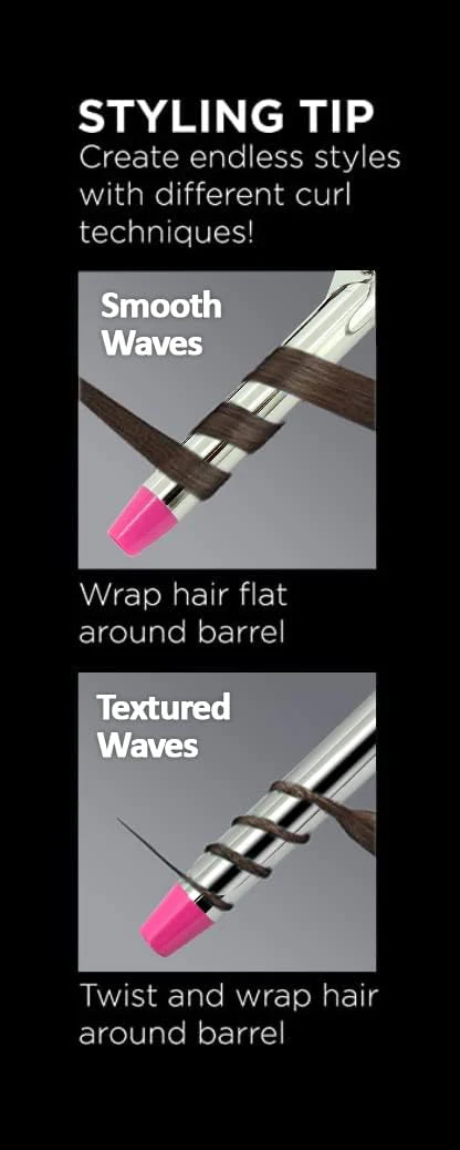 Sonashi Hair Curler with PTC Heater, Maximum Heat Up Temperature 200°, For Smooth Curls With Advanced Temperature Control, Curler for All Hair Types 25W SHC-3002 Pink - Image 4