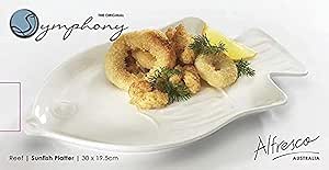 Symphony Reef Sun Fish Platter 30 X 19.5 X 2.2cm