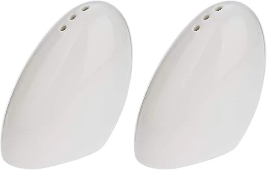 Symphony White Pebble Salt & Pepper Shakers Set Of 2 Sy5062