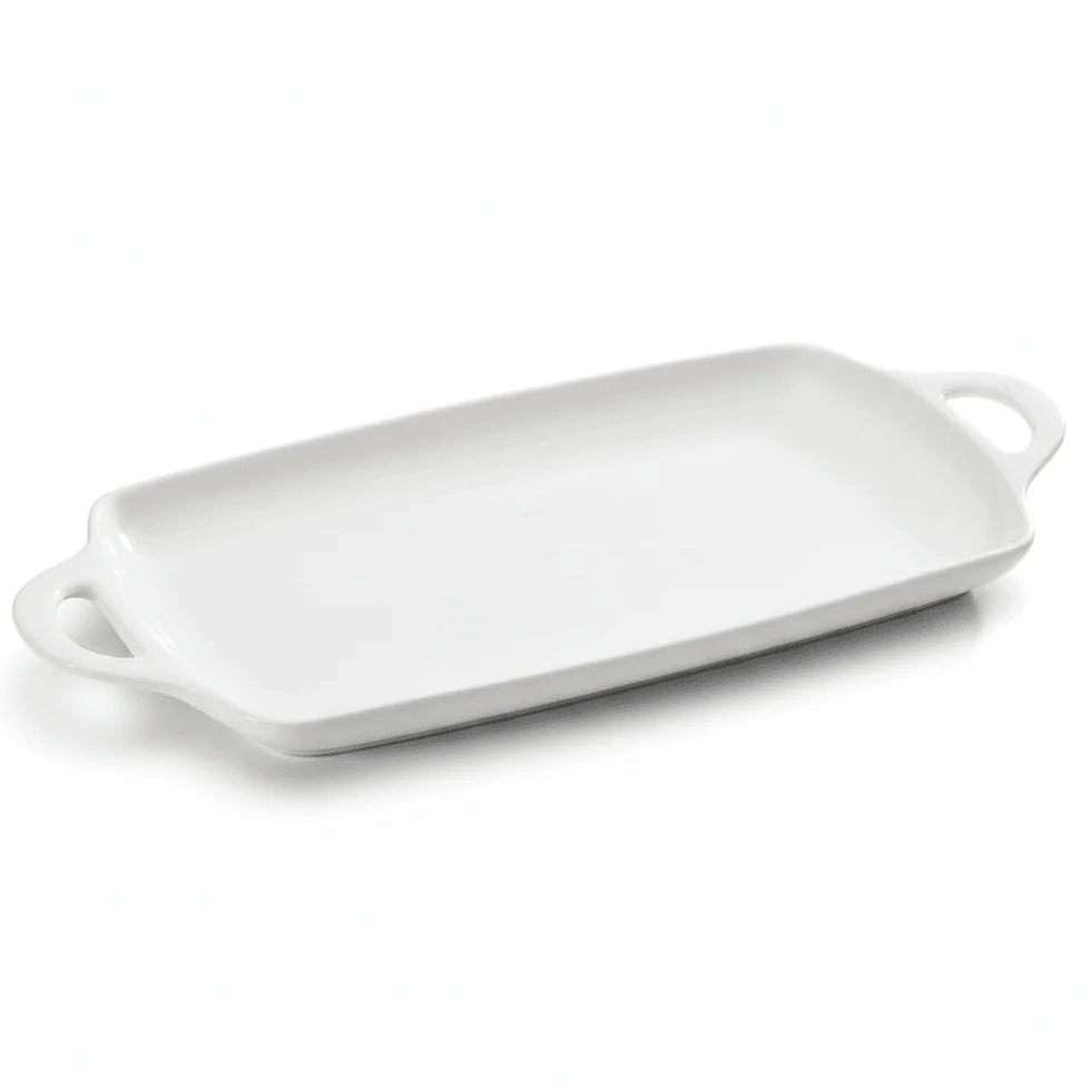 Symphony Handles Rectangle Serving Platter 40.5cm x 20cm