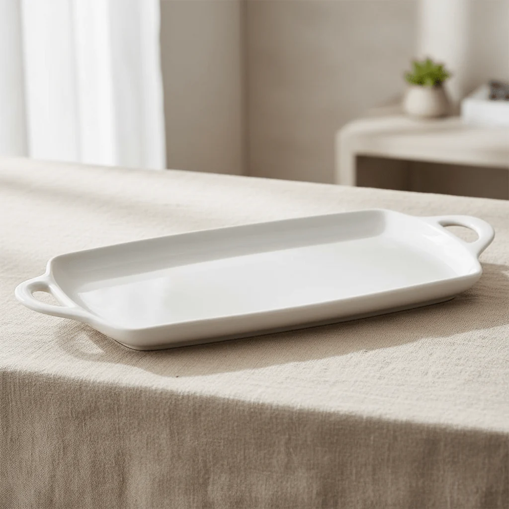 Symphony Handles Rectangle Serving Platter 40.5cm x 20cm - Image 2