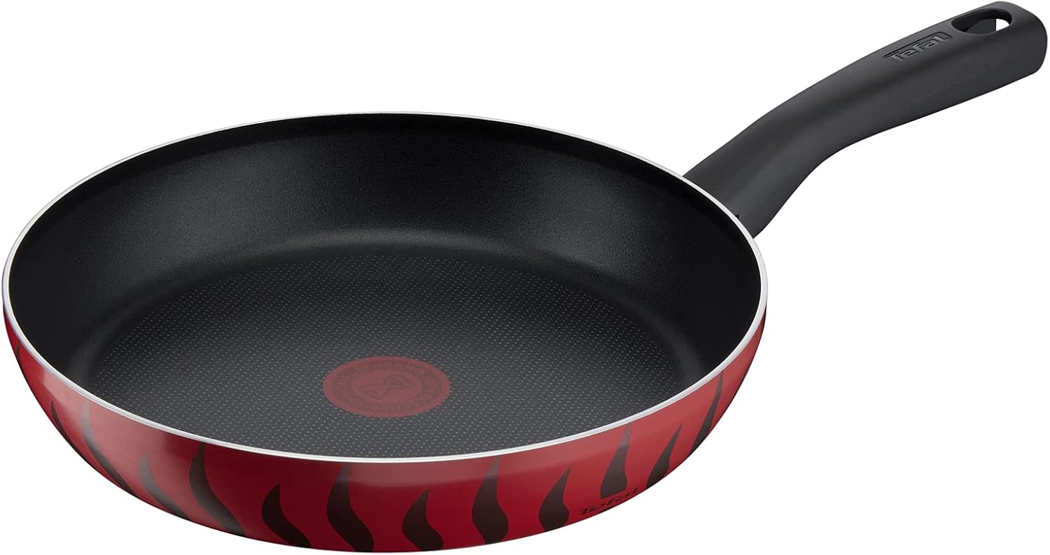 Tefal G6 Tempo Flame 14-Piece Non-Stick Aluminium Cookware Set – Complete Kitchen Set in Red - Image 3