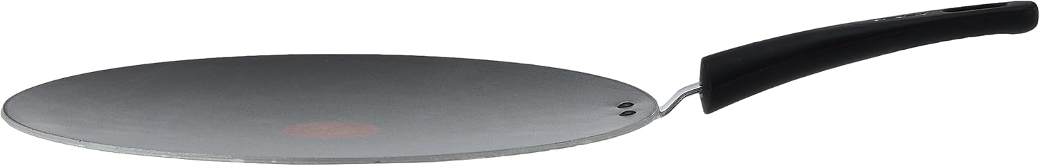 Tefal Tempo Flame 30cm Non-Stick Tawa Pan with Thermo Spot – Red Aluminium (C3041583) - Image 3