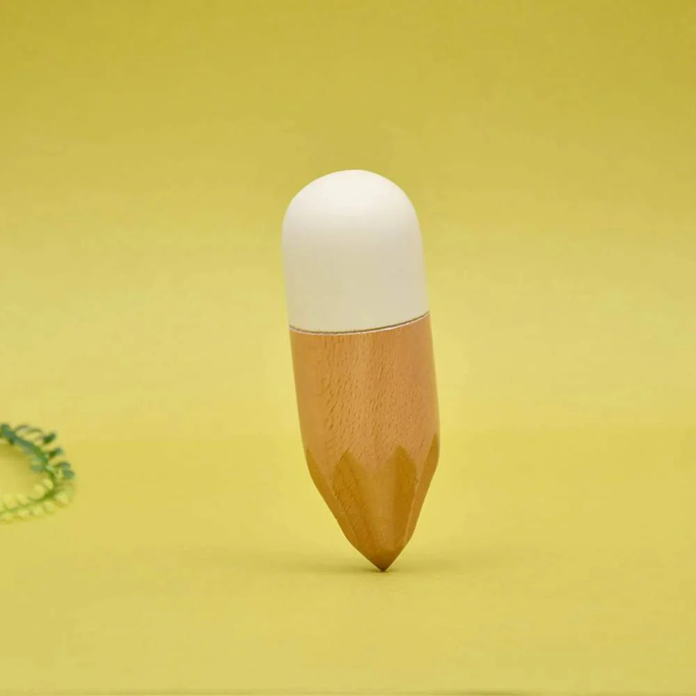 Tessie & Jessie Wooden  Adorable Lemon Citrus Squeezer-13cmX5cm-White&Wooden - Image 3