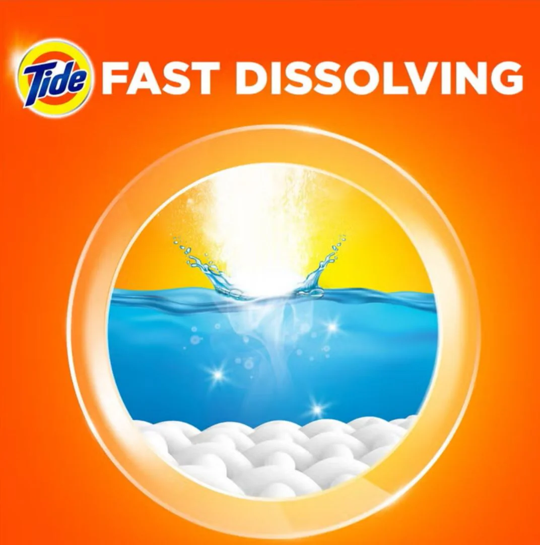 Tide Fast Action Original Detergent Powder 120g, Top Load Washing Powder - Image 3