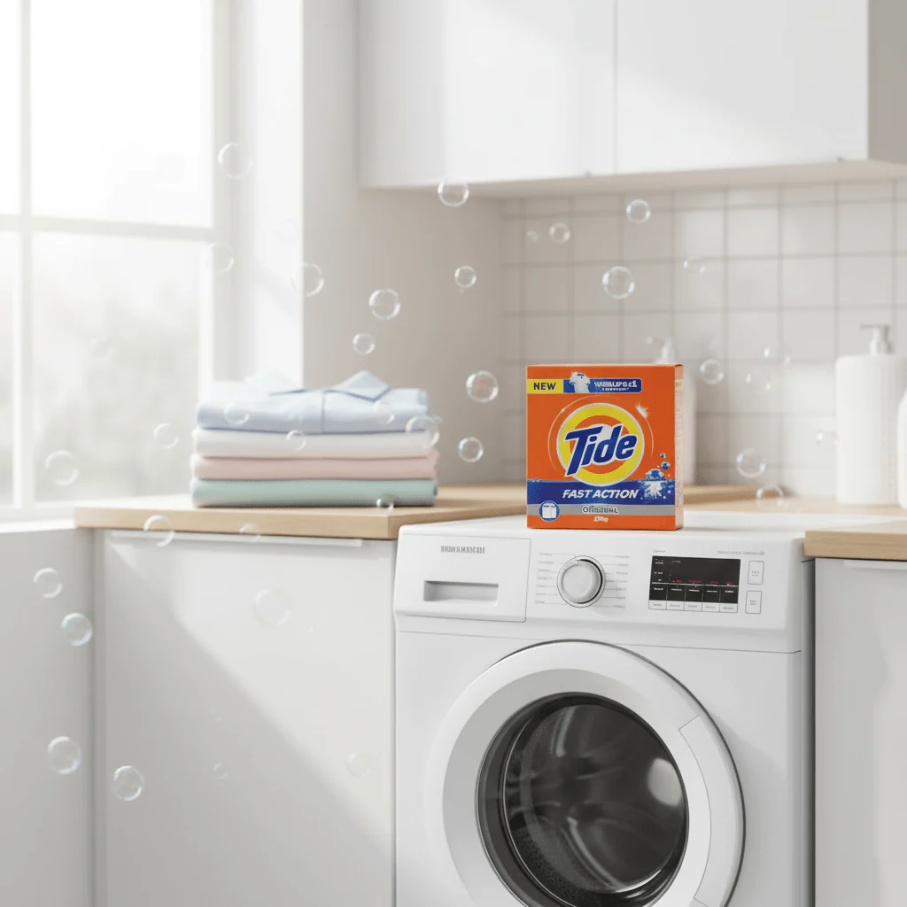 Tide Fast Action Original Detergent Powder 270g, Top Load Washing Powder - Image 2