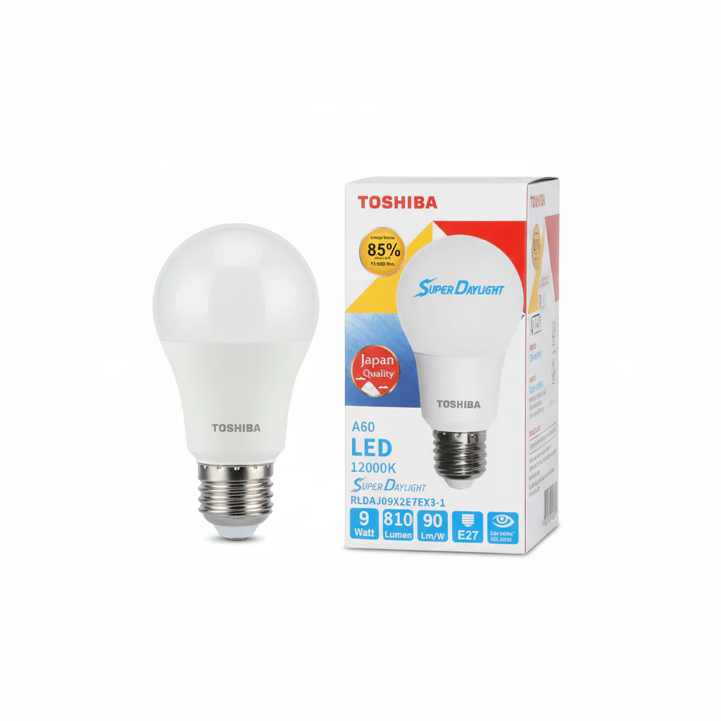 Toshiba 9W Led Bulb Super Day Light E27