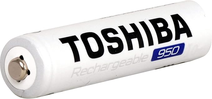 TOSHIBA AAA Rechargeable Battery 1.2V  950mAh, Pack of 2 - Image 2