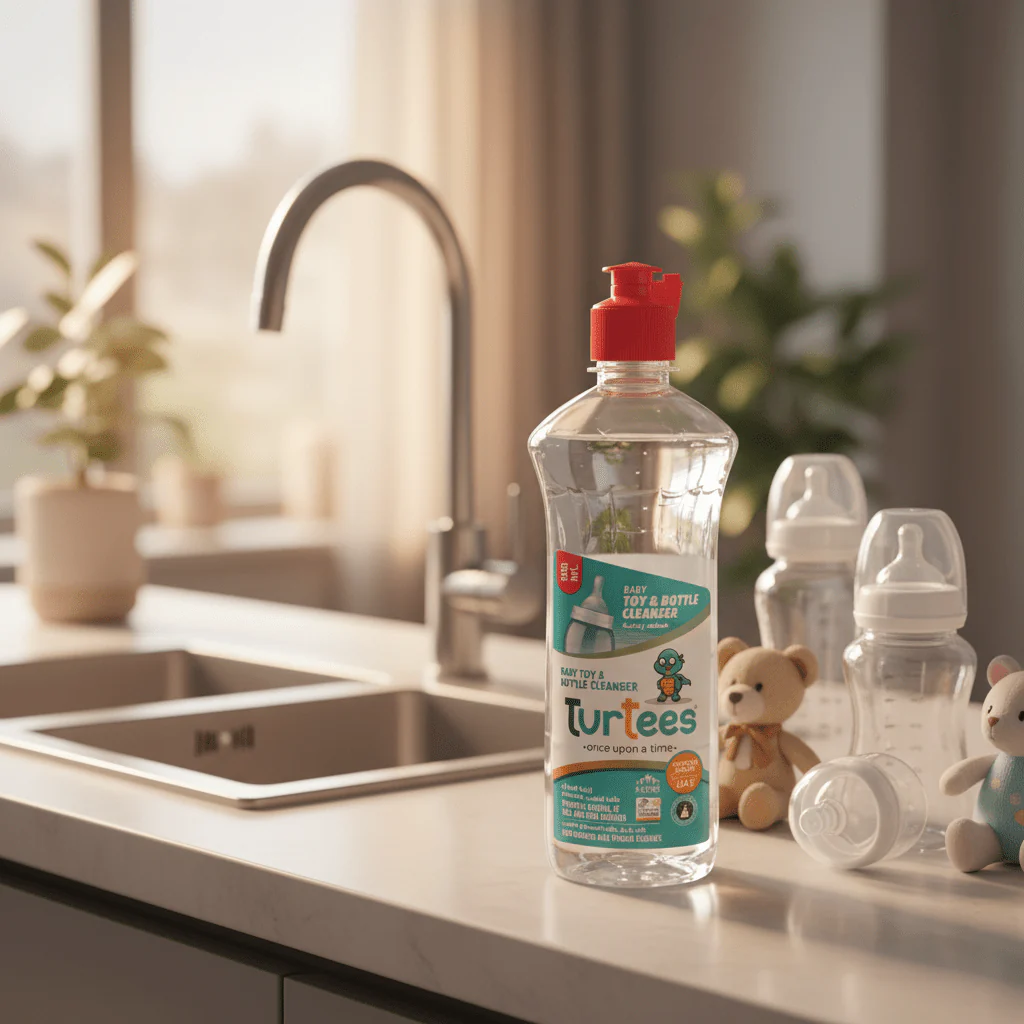 Turtees Baby Toy & Bottle Cleanser – 500ml - Image 3