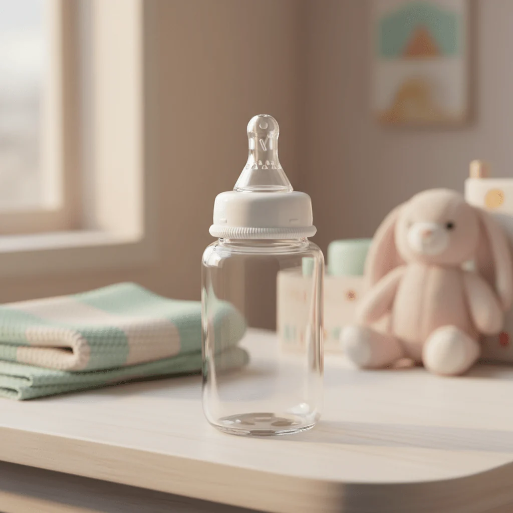 Turtees Kids Glass Feeding Bottle 120ml (4oz) - Image 4