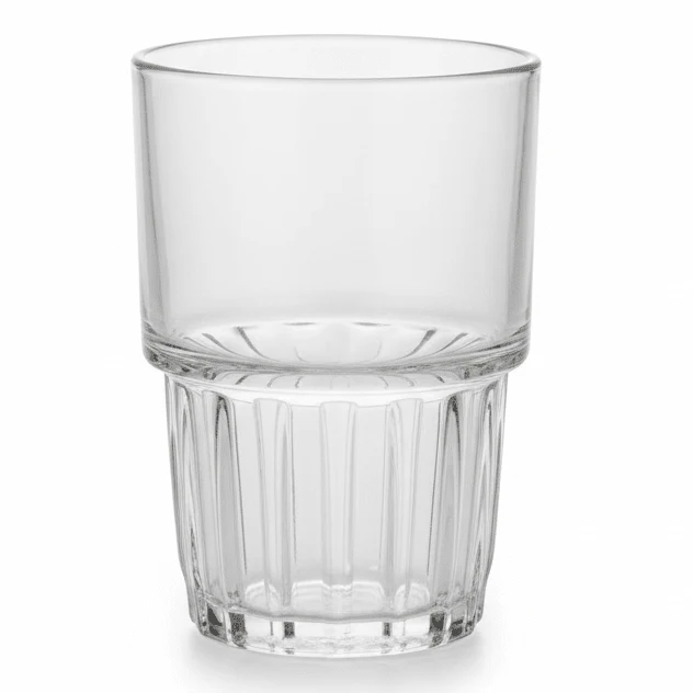 Twinkle Tall Clear Glass Tumbler Sleek and Modern Design for Water Juice and Soft Drinks 325ml