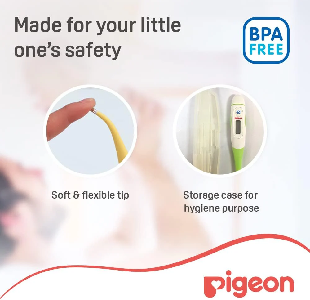 Pigeon Digital Thermometer, Assorted Colors - Image 2