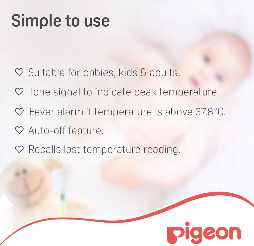 Pigeon Digital Thermometer, Assorted Colors - Image 6