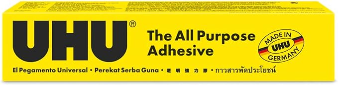UHU All Purpose Adhesive Tube, 125 ml, Transparent