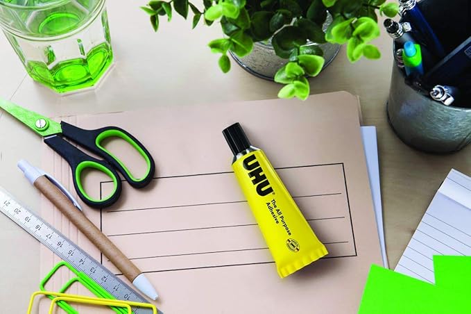 UHU All Purpose Adhesive Tube, 60 ml, Transparent - Image 2
