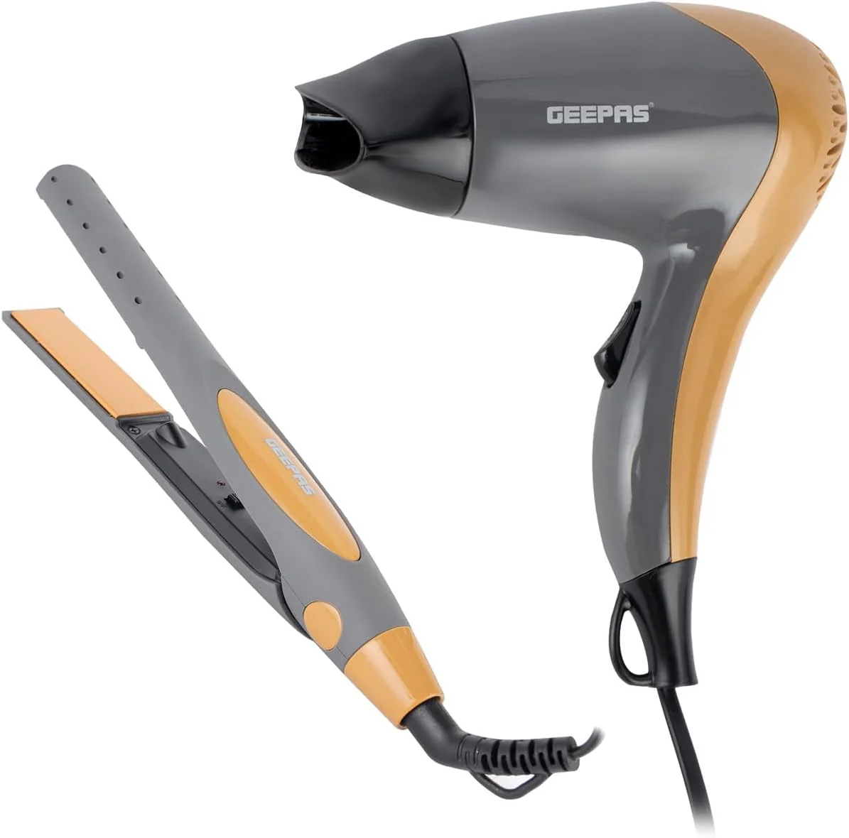 Geepas Hair Dryer & Straightener Combo GHF86074