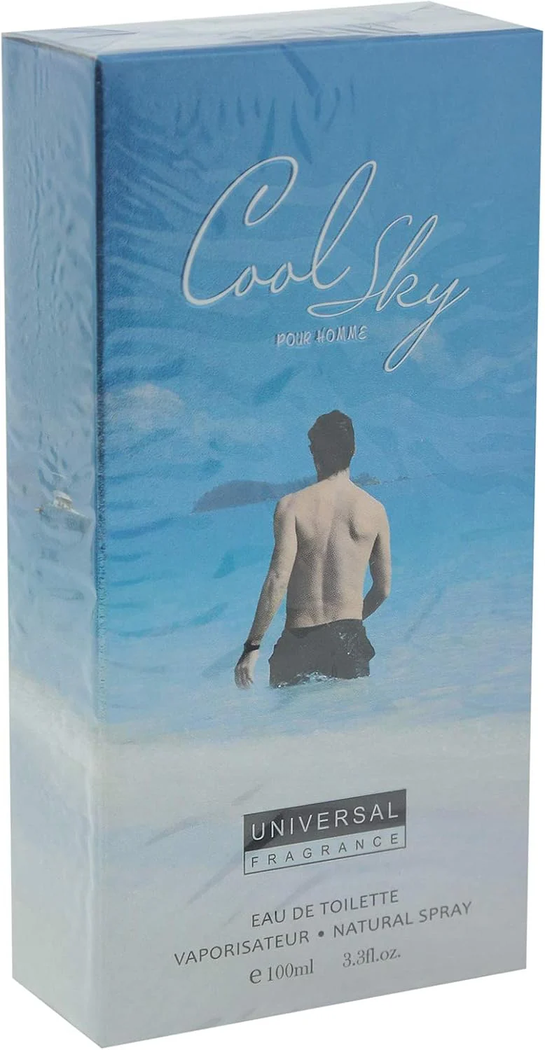 Universal Fragrance Men's Cool Sky Eau de Toilette-100ML