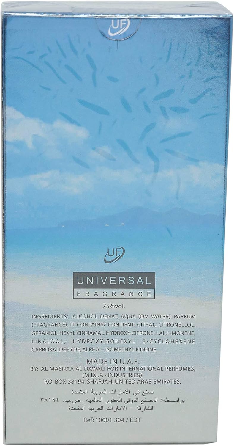 Universal Fragrance Men's Cool Sky Eau de Toilette-100ML - Image 2