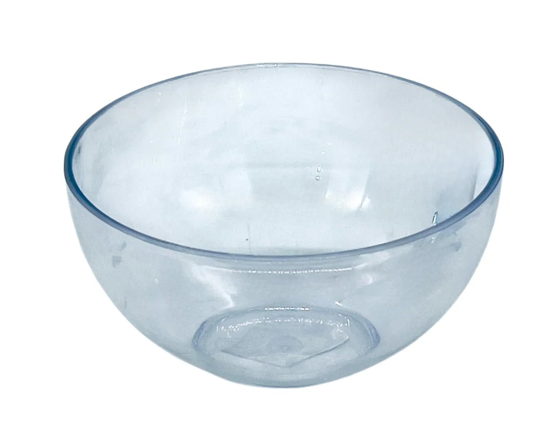 USCAN Round Transparent Bowl 600ml, 125mm Dia*65mm Height, BPA Free - Image 2