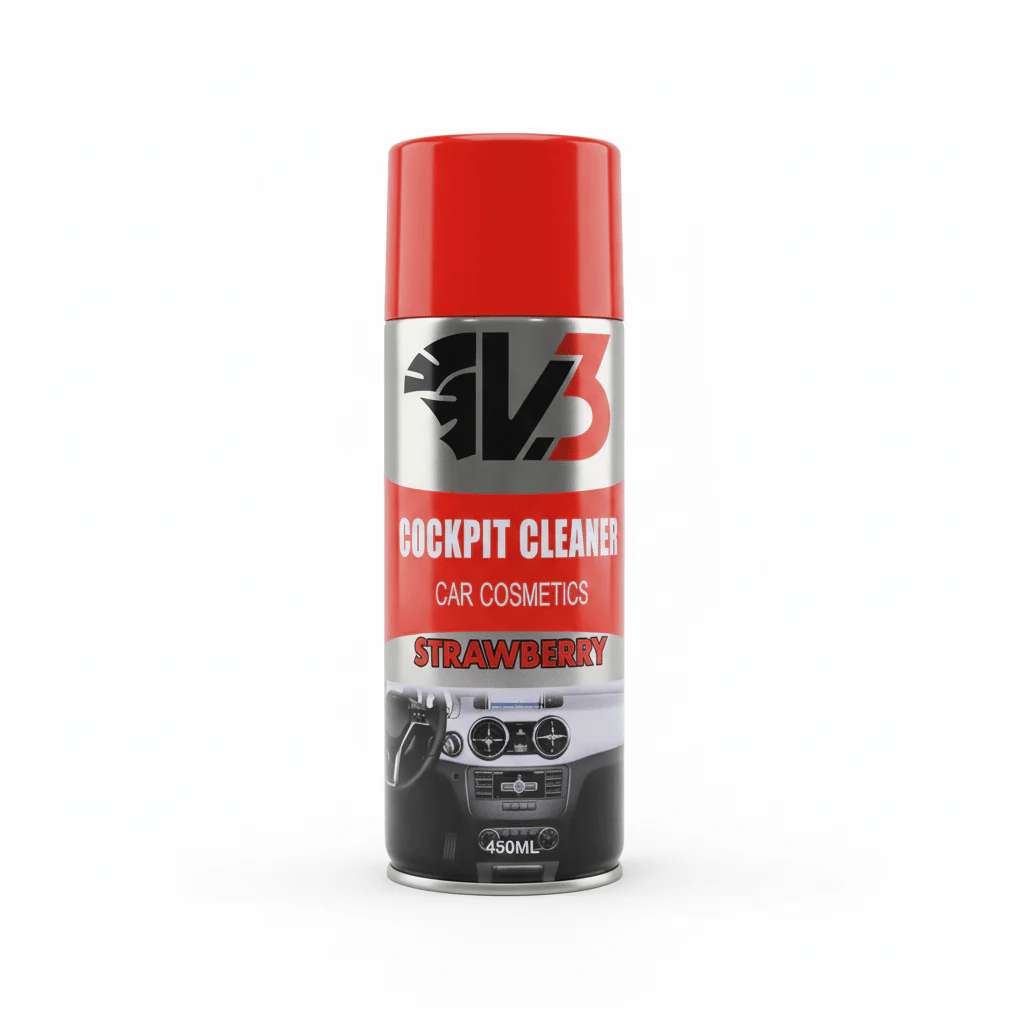 V3 Cocokpit Cleaner Car Cosmetics Strawberry-450ml