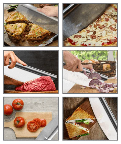 VAGUE Rocking Stainless Steel Pizza Cutter 35cm*9.8cm - Image 3