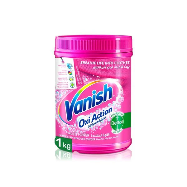 Vanish Oxi Action Fabric Stain Remover Powder 1Kg