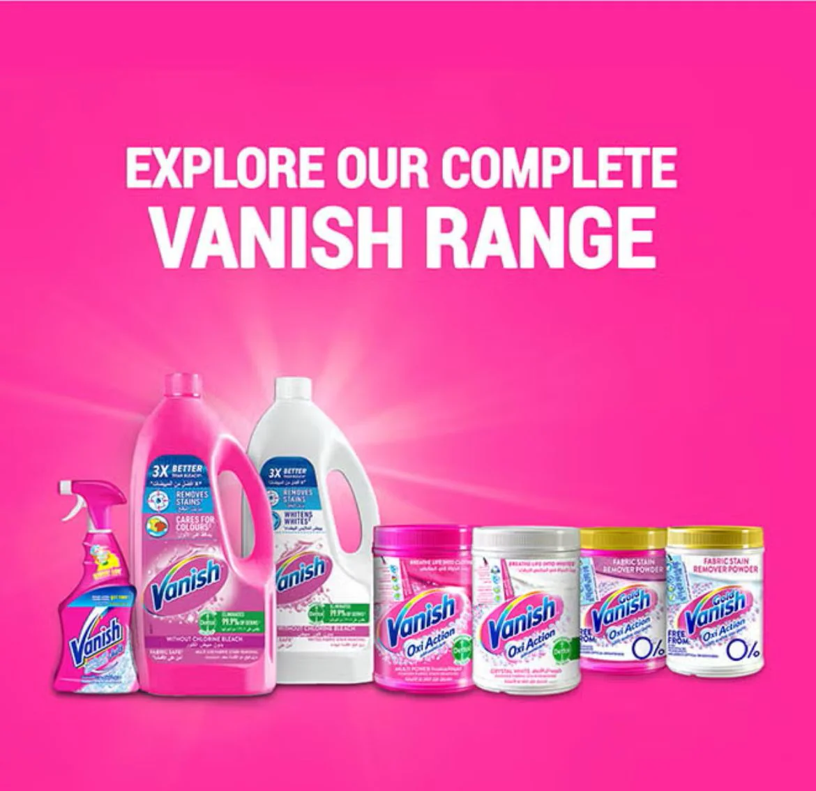 Vanish Stain Remover Liquid for Whites 1L - Image 7