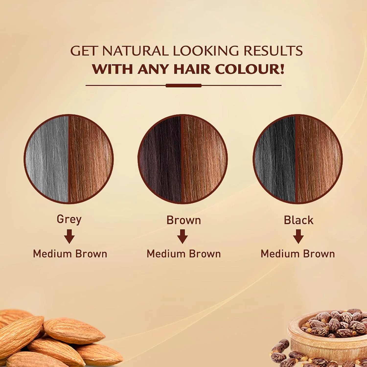 Vatika Naturals Vatika Oil FUSion Permanent Hair Color CrÃ¨me, Medium Brown 4.0 - Image 5