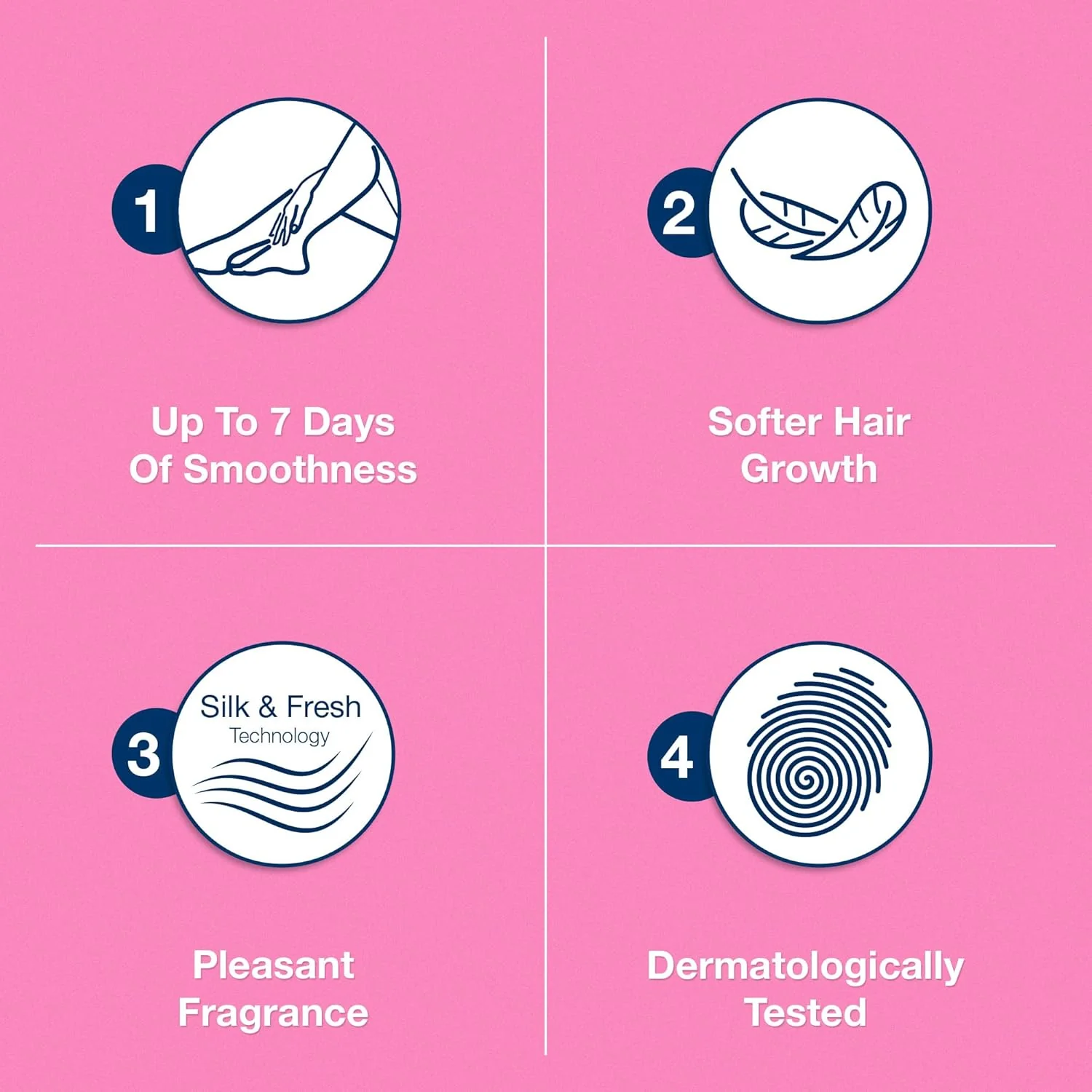 Veet Silk & Fresh In Shower Hair Removal Cream, Normal Skin-150g - Image 5
