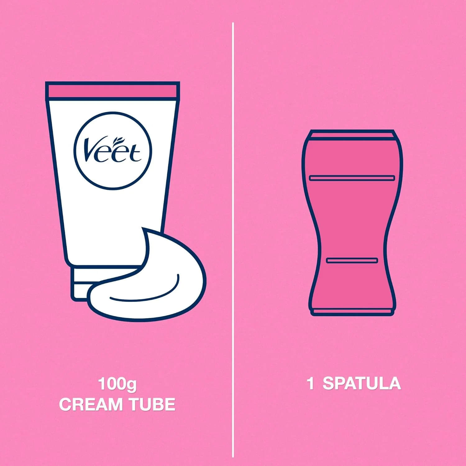 Veet Silky Fresh Hair Removal Cream, Nourishing Shea Butter & Lily Scent- 100g - Image 6