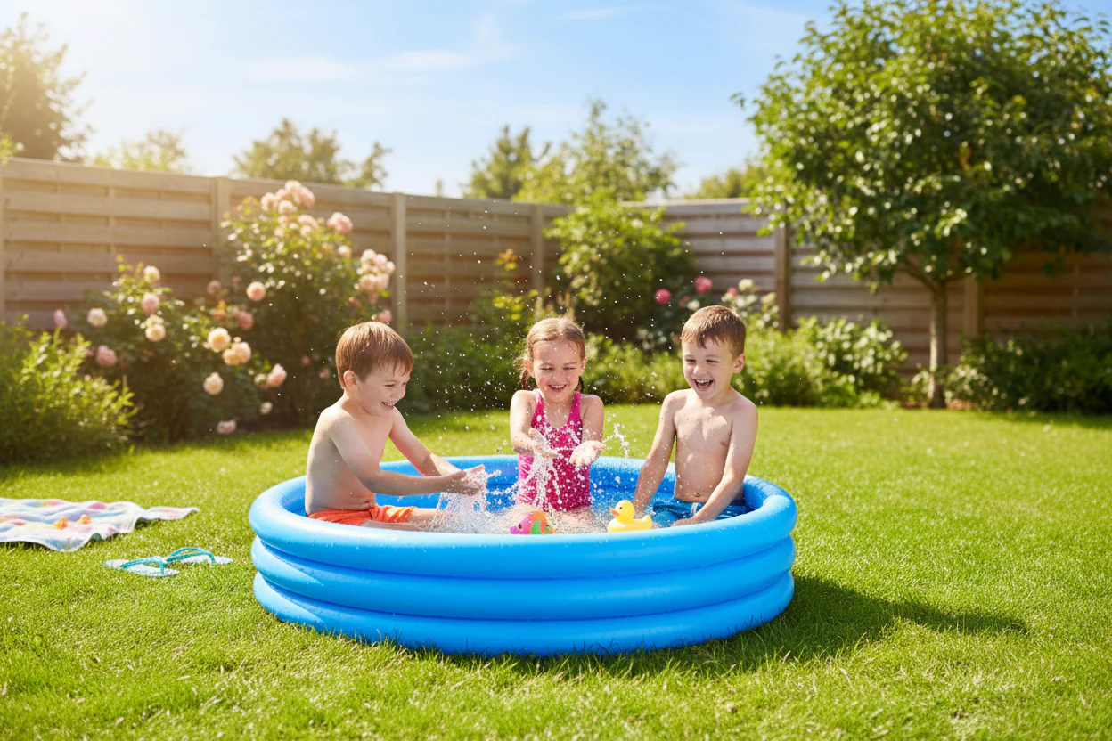 Intex Children's Paddling Pool – Blue | 168 × 38 cm - Image 2